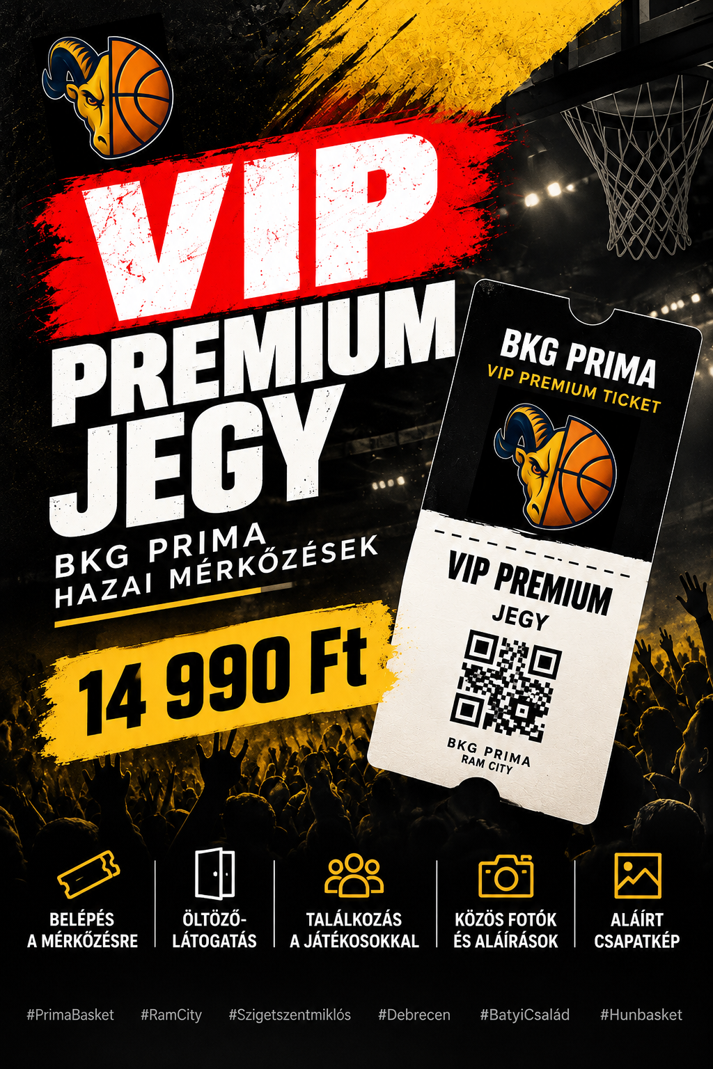 BKG PRIMA VIP Premium Ticket